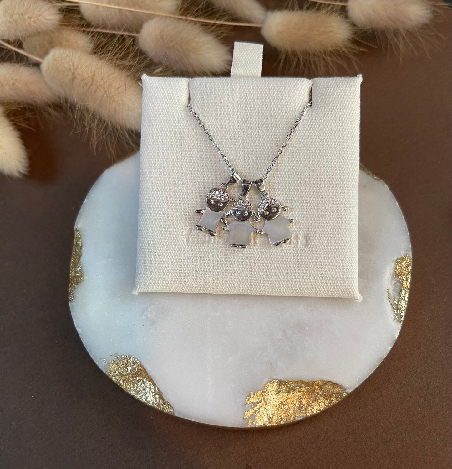 TWO GIRLS ONE BOY NECKLACE