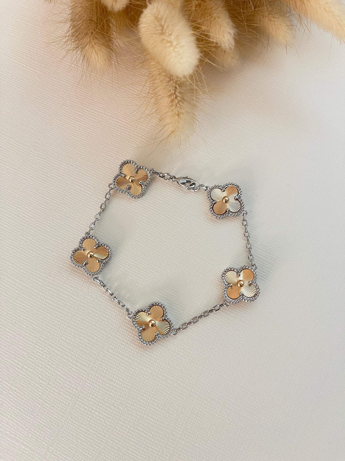 NEW CLEFF TWO TONE BRACELET