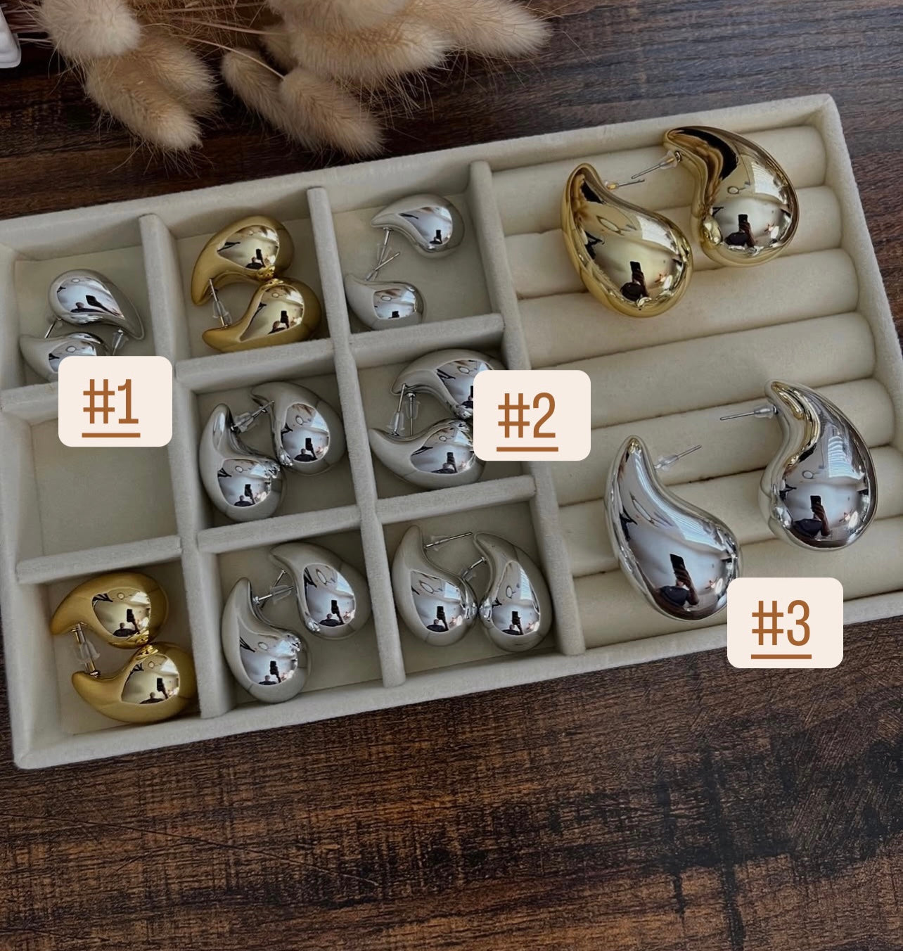 GOTA GOLD EARRINGS