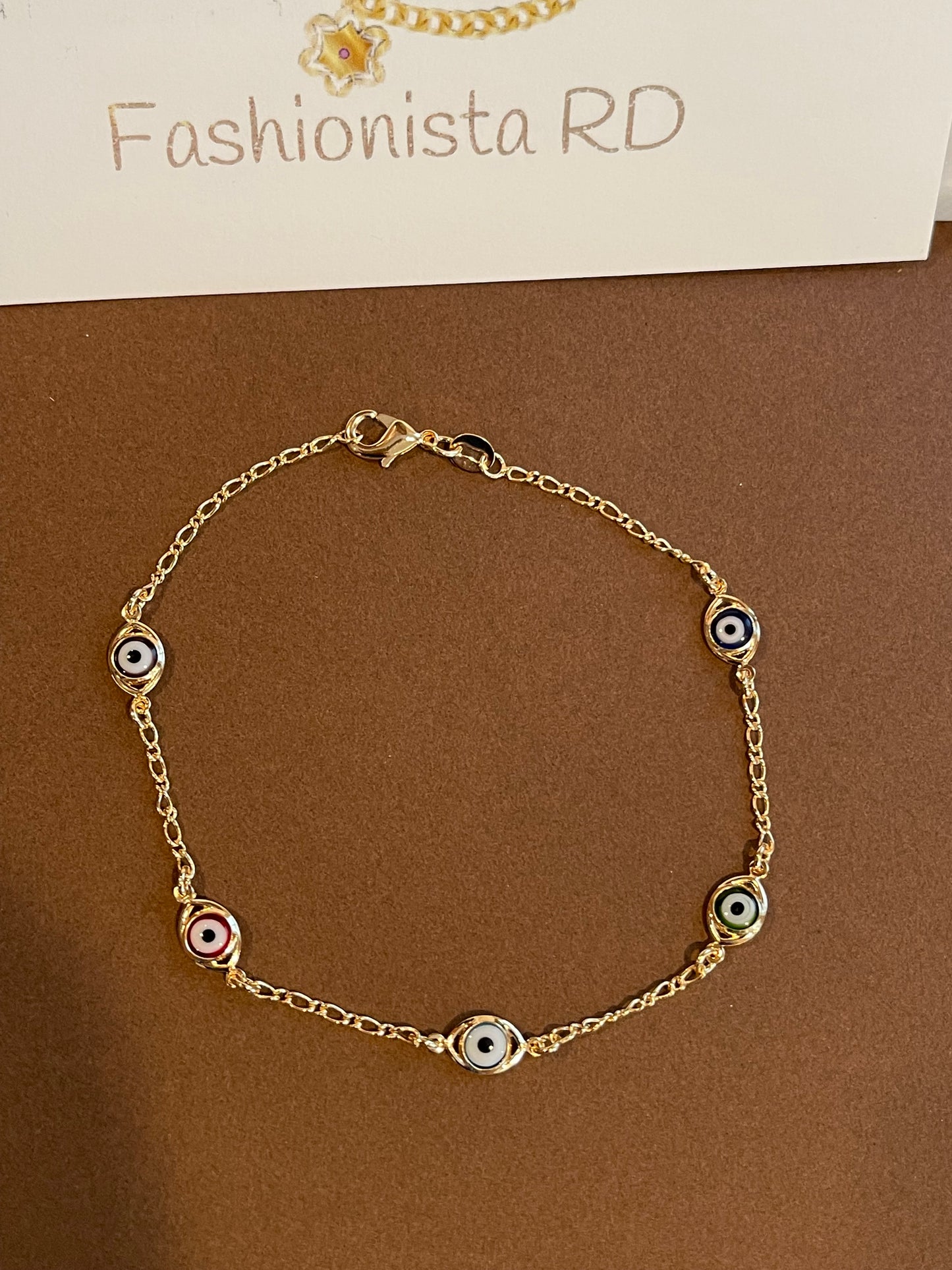 EVIL EYE ANKLET