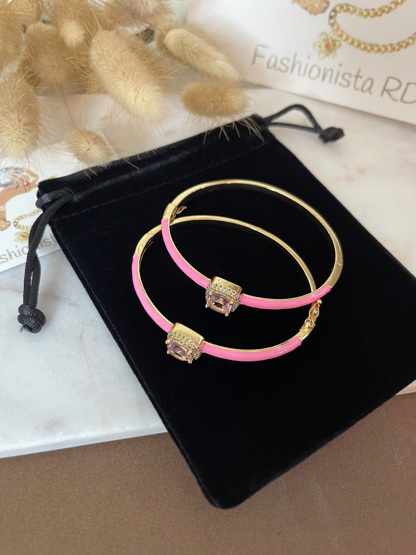 ESMERALDA PINK BANGLE