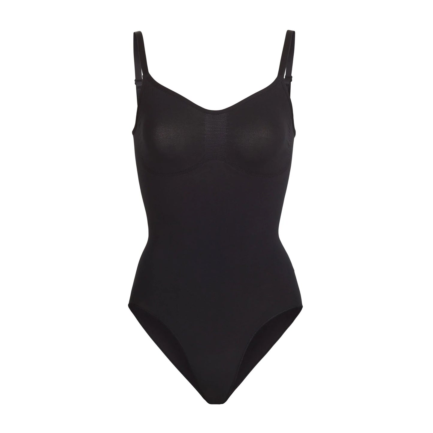 SEAMLESS SCULPT BODYSUIT BLACK
