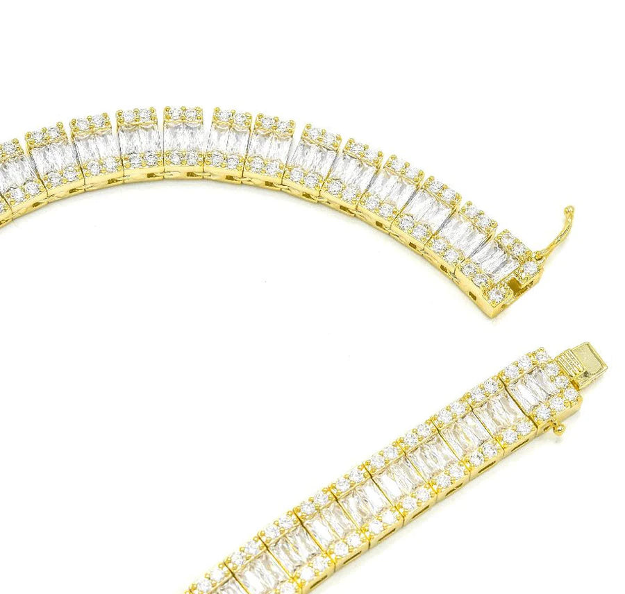 BRIANTE DIAMOND GOLD NECKLACE