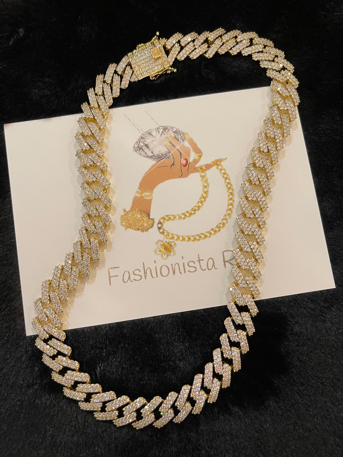CHUKI CUBAN LINK GOLD NECKLACE