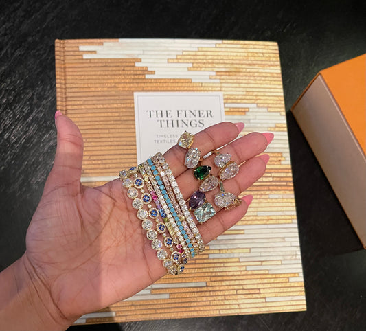 CRYSTAL COLORS RINGS