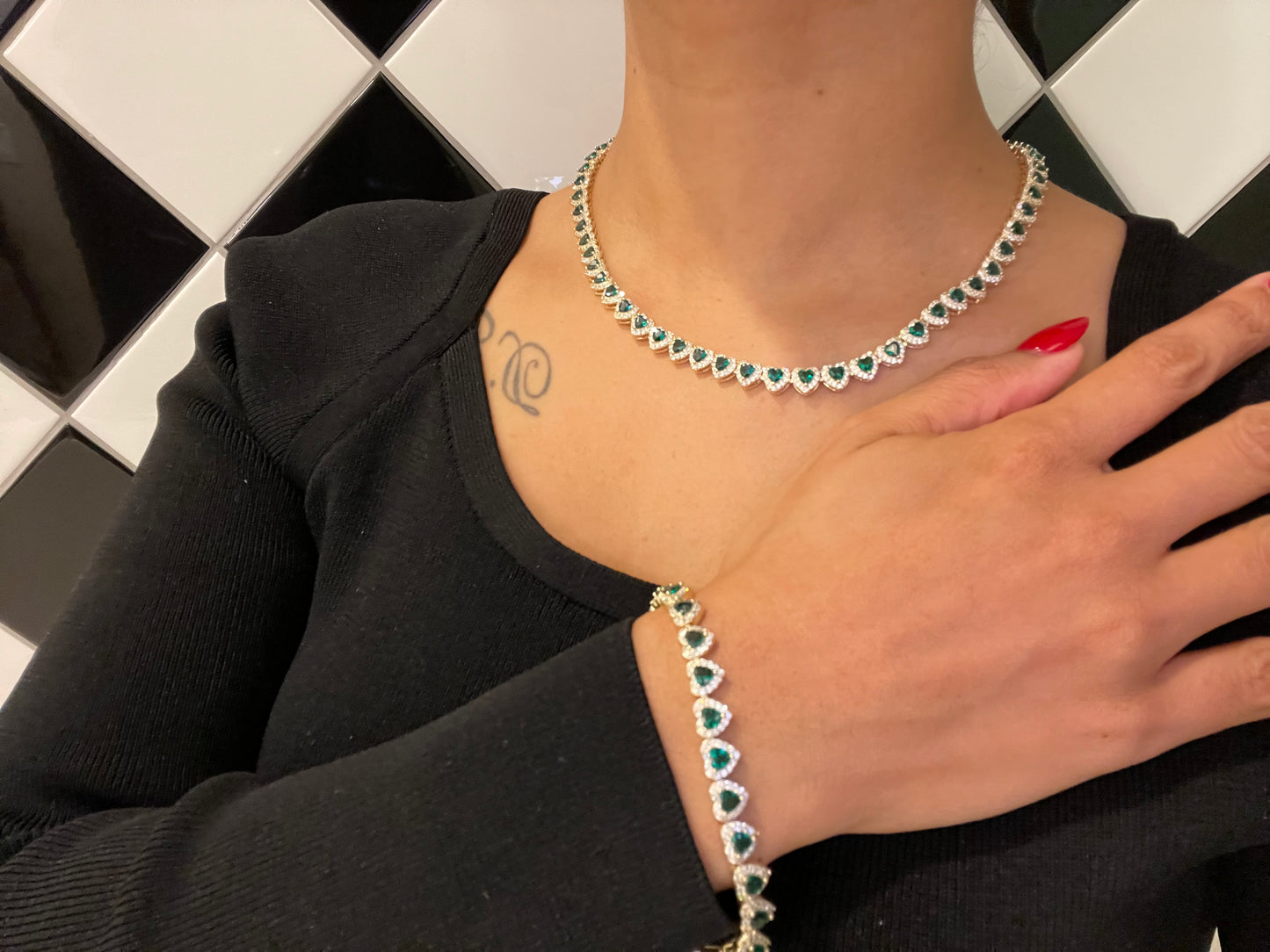 HEART DIAMOND SET