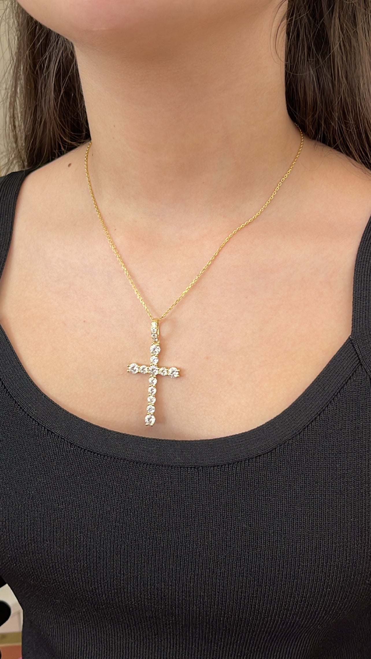 CROSS GOLD ICI NECKLACE