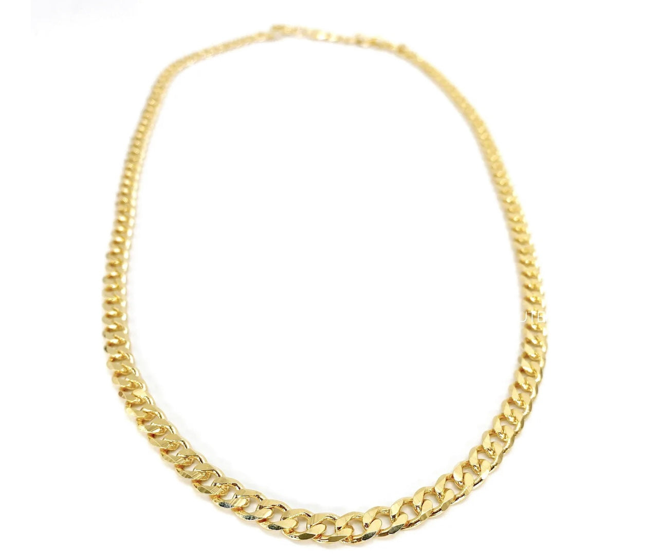 GOLD CUBAN NECKLACE