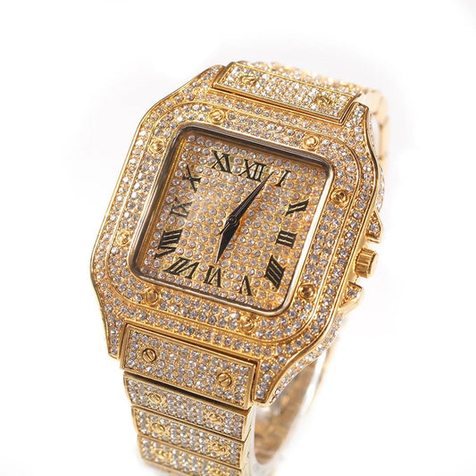 GILT ICE GOLD WATCH
