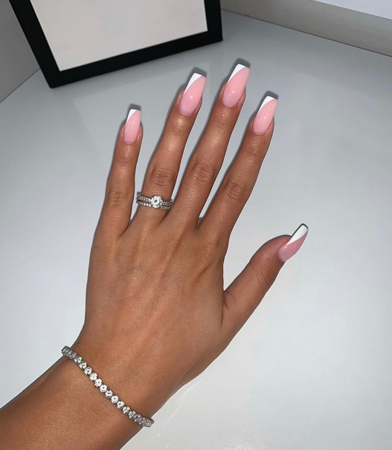 TENNIS ICE SILVER BRACELET 3MM