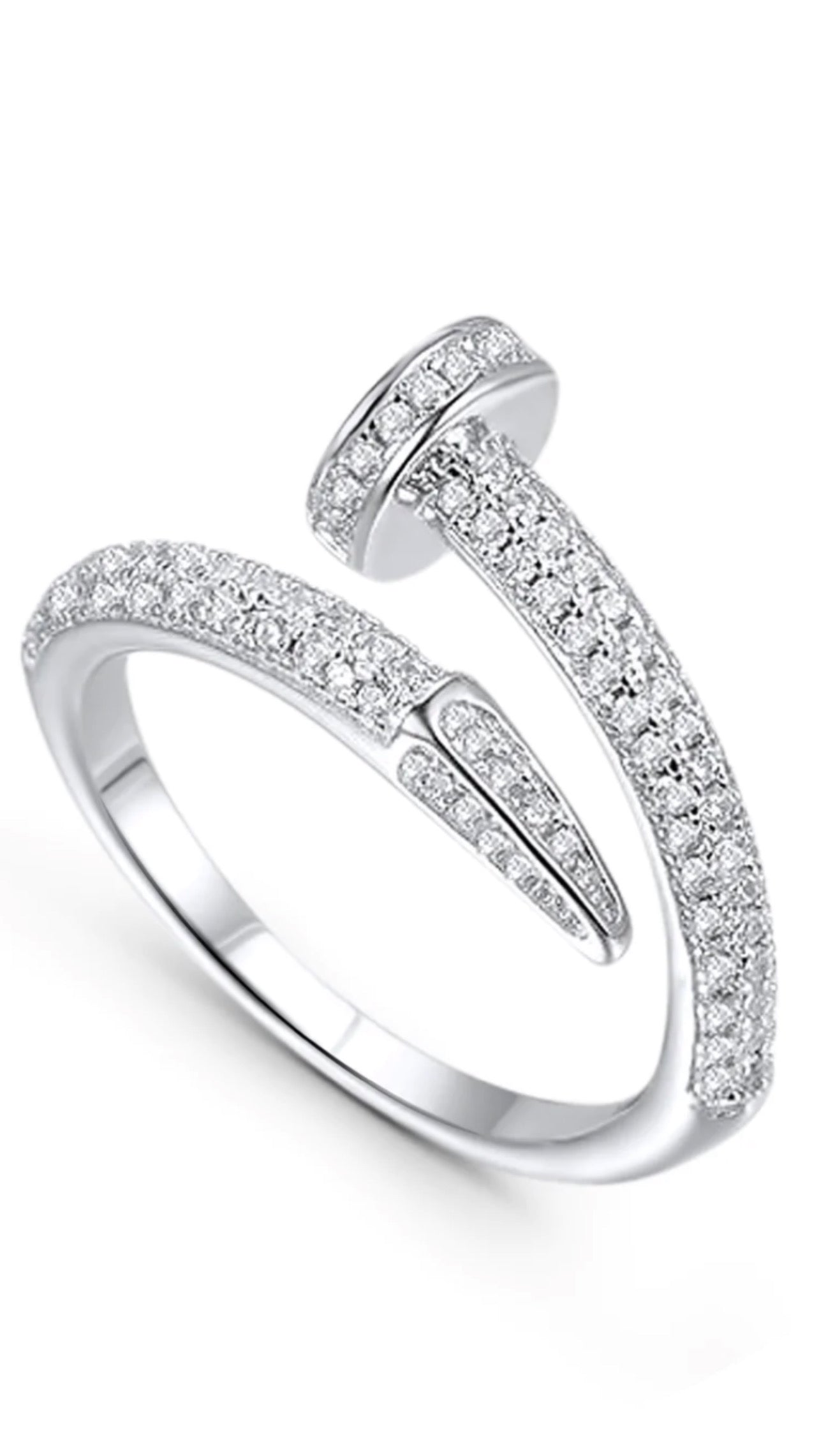CLAVO SILVER RING