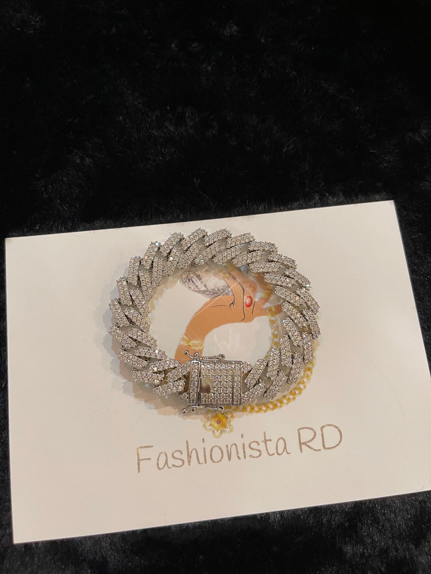 CHUKI CUBAN SILVER BRACELET