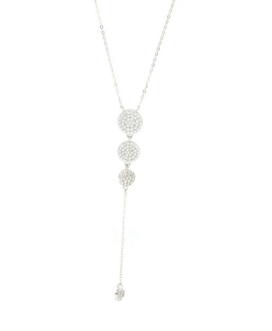AMANDA CIRLCE LONG NECKLACE