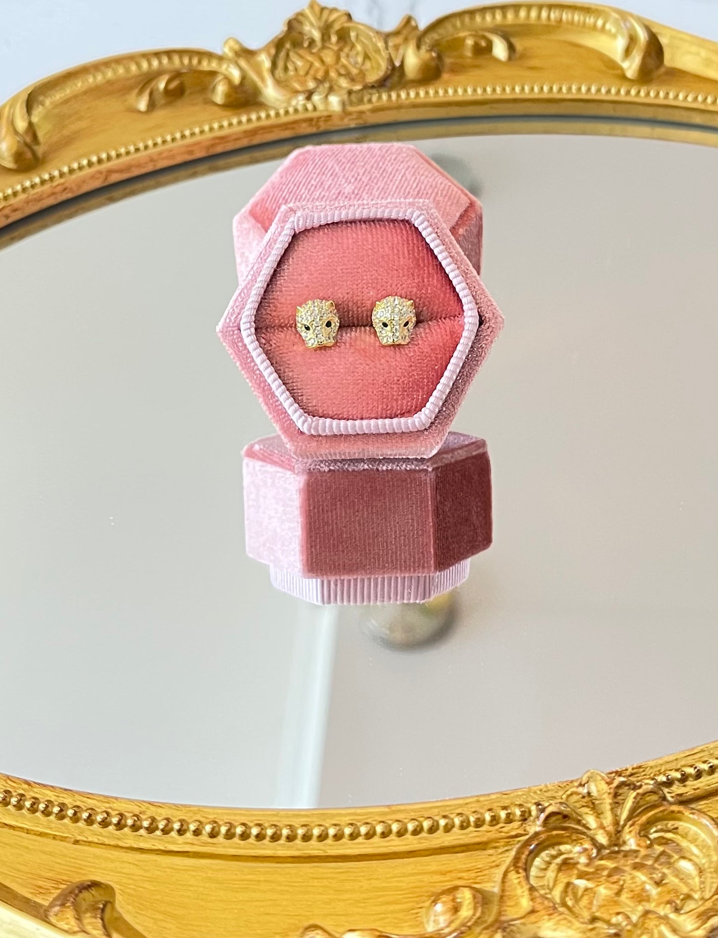 LEOPARD GOLD EARRING