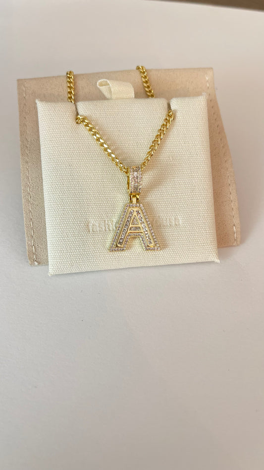 A LETTER NECKLACE