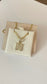 M LETTER NECKLACE