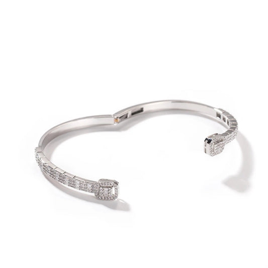 SILVER ELITE BANGLE