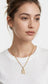 M LETTER NECKLACE