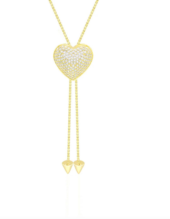 HEART LONG NECKLACE