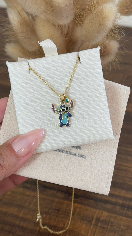 STICH GOLD NECKLACE