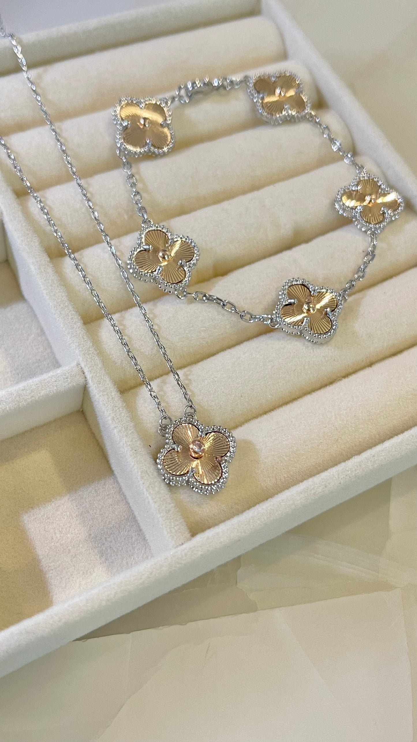SILVER CLEEF SET