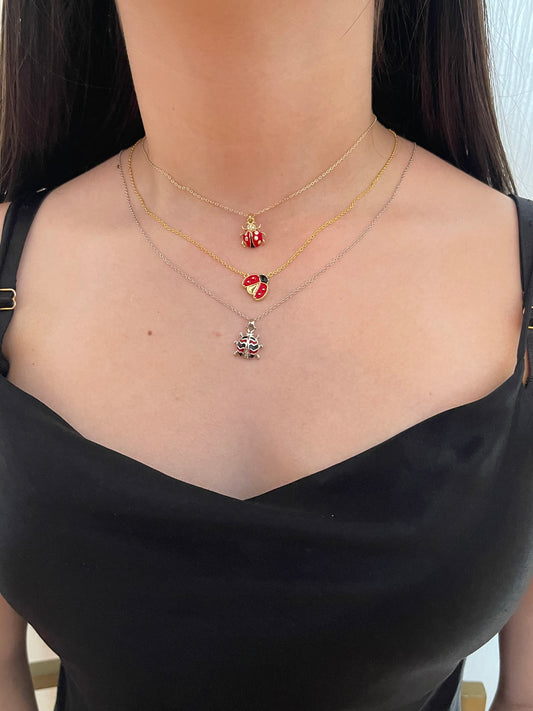 SILVER MARIQUITA NECKLACE