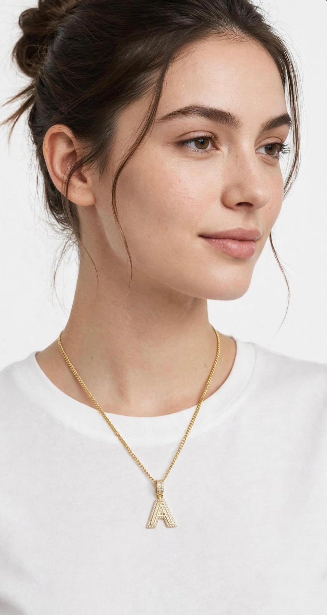 A LETTER NECKLACE