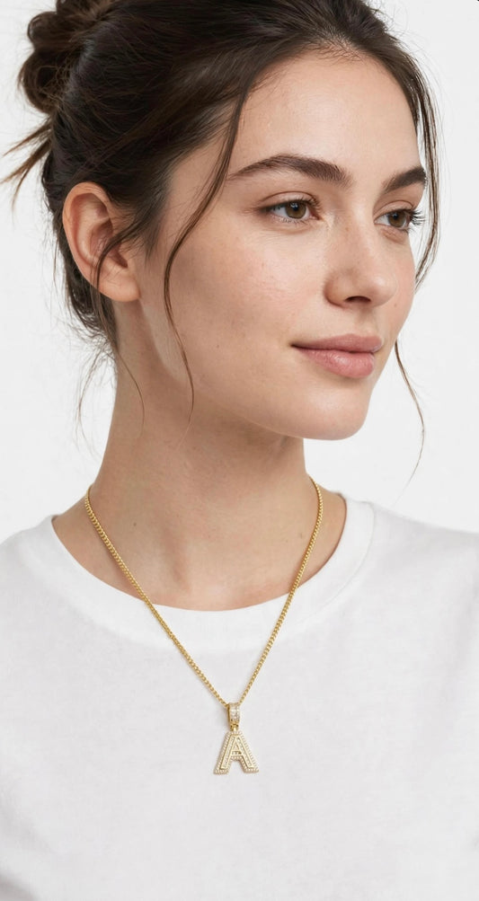 A LETTER NECKLACE