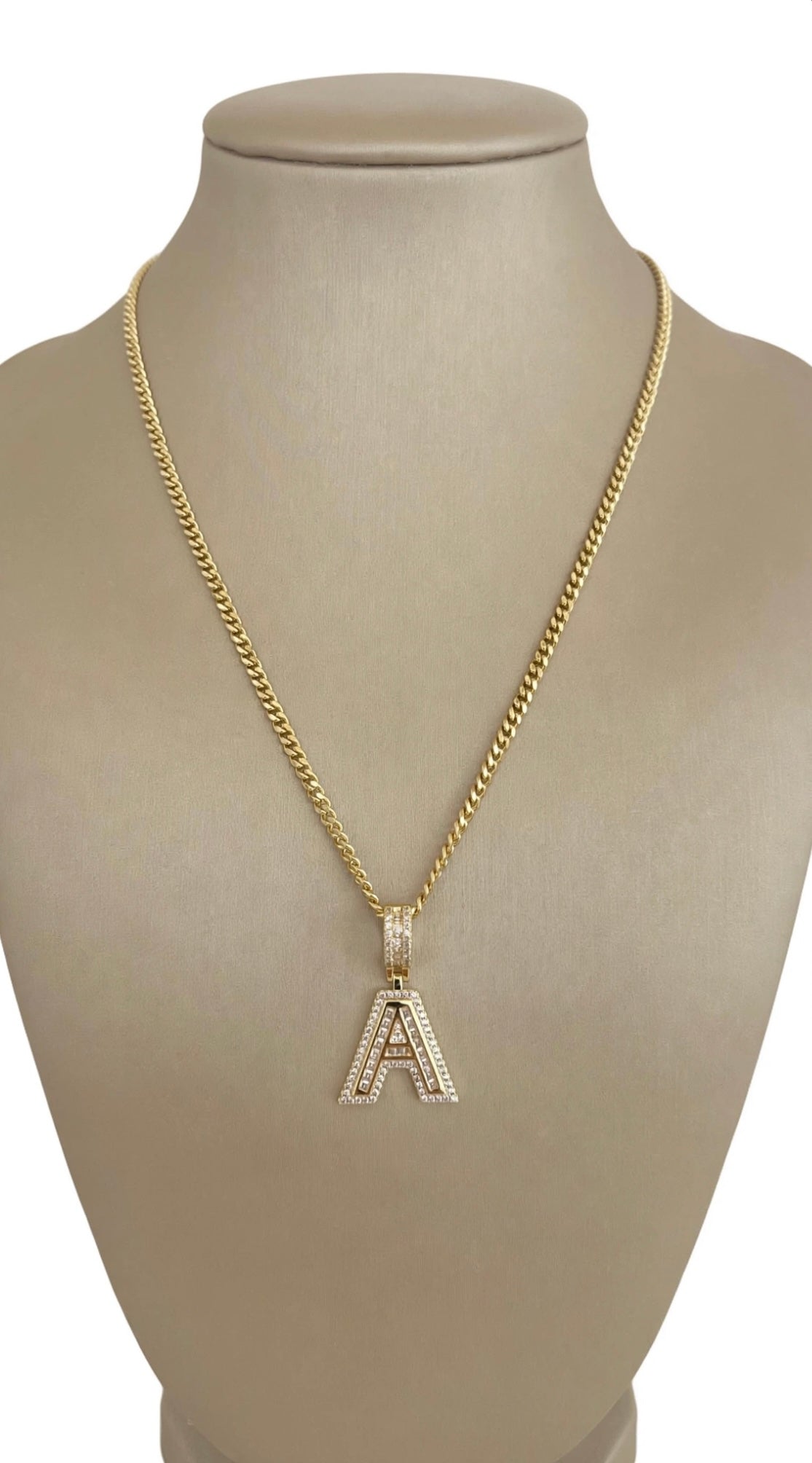 A LETTER NECKLACE