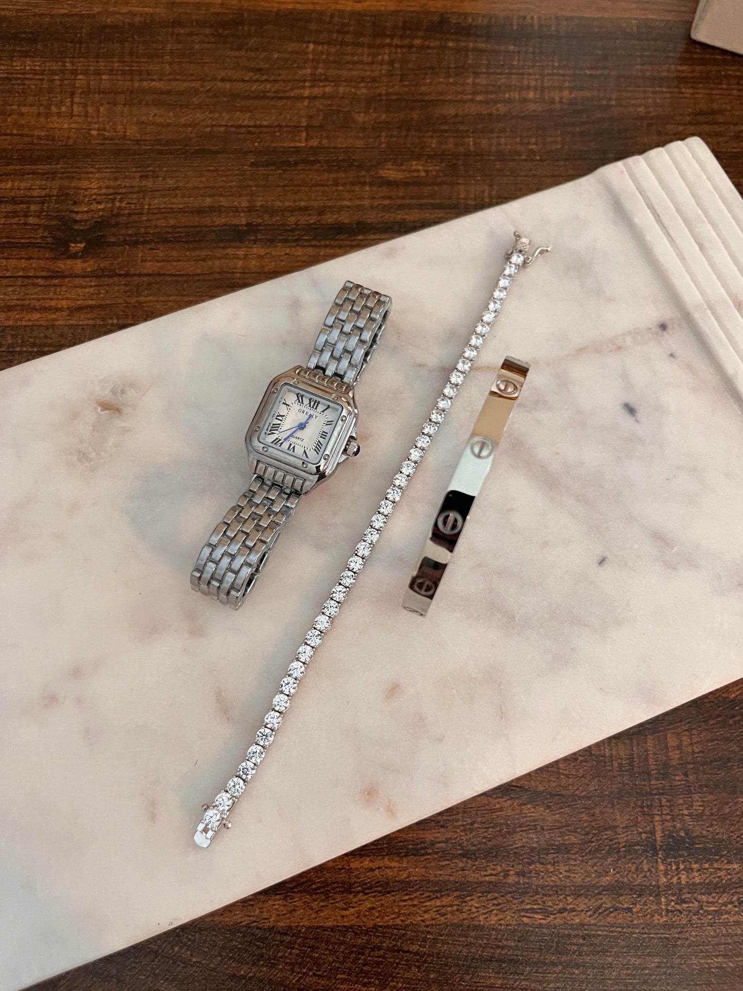 VINTAGE SILVER SET