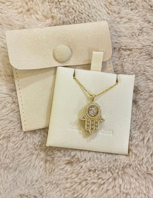 MANATÍ HAND NECKLACE