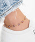 RED EVIL EYE LINK ANKLET