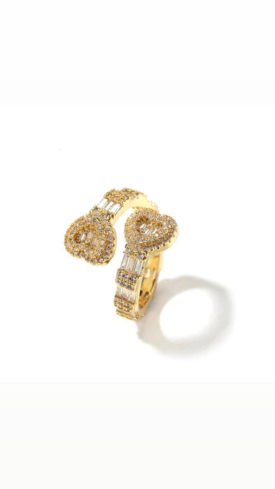 AMORE ICE RING GOLD