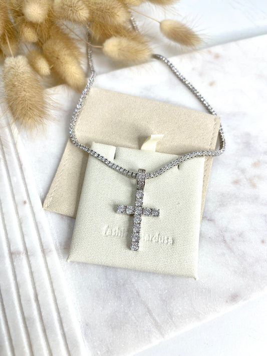 TENNIS ICE CHOKER CROSS