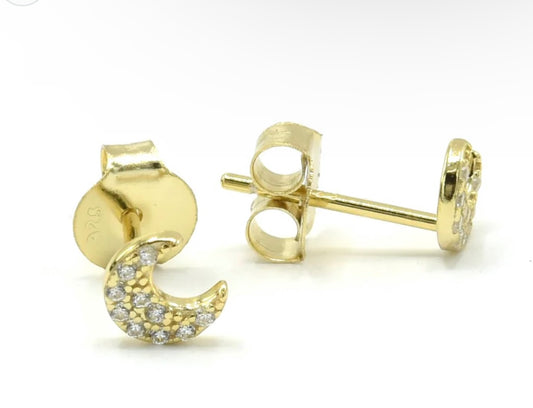 LUNA GOLD EARRINGS
