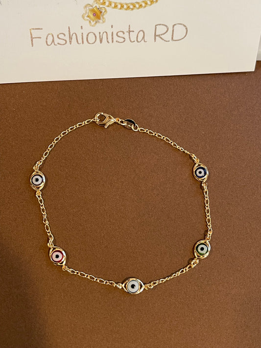 EVIL EYE ANKLET