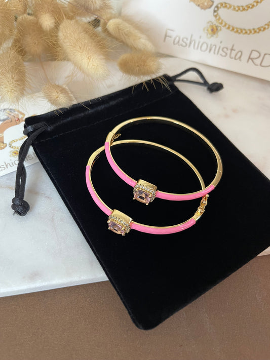 ESMERALDA PINK BANGLE
