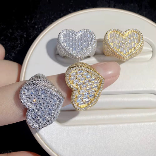HEART GOLD RING