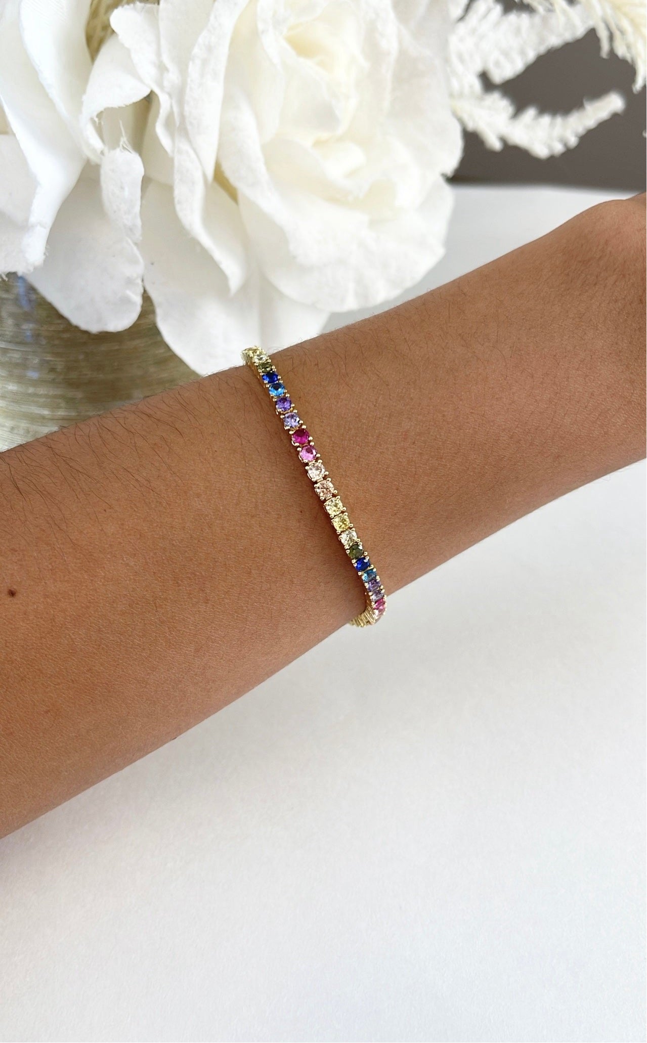 TENNIS ICE RAINBOW BRACELET