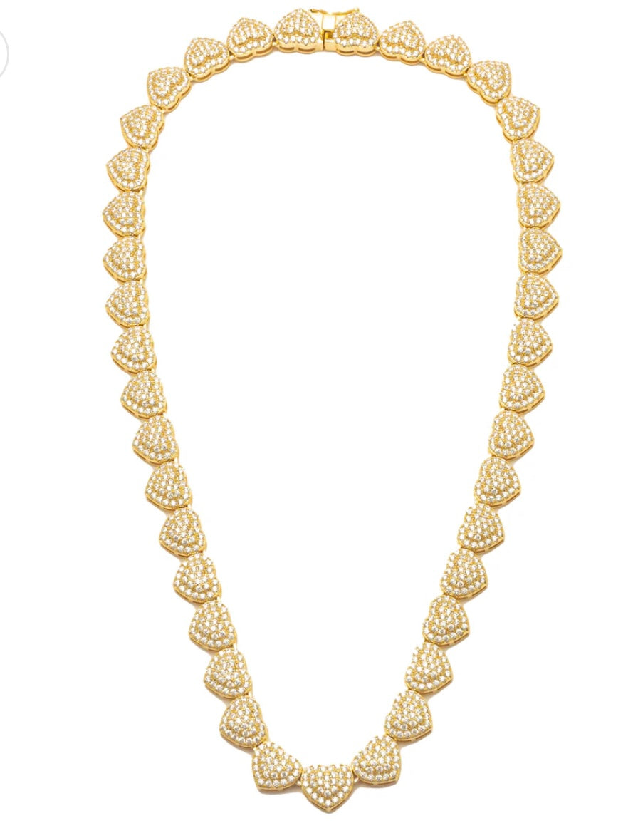 HEART GOLD NECKLACE