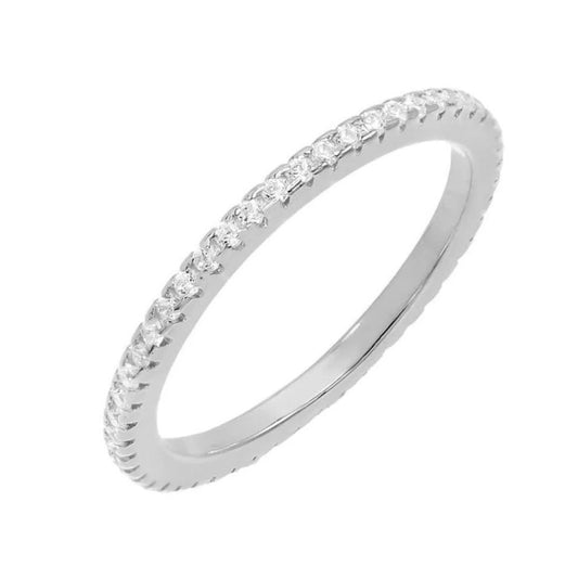 ETERNITY SILVER RING