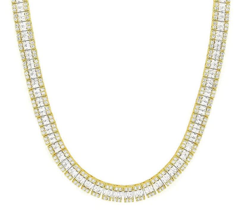 BRIANTE DIAMOND GOLD NECKLACE