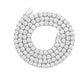 TENNIS ICE SILVER NECKLACE