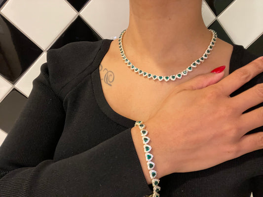 HEART DIAMOND SET