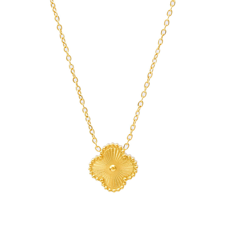 GOLD CLEFF NECKLACE