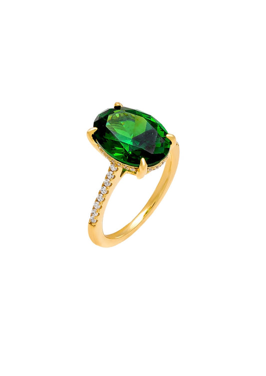 GREEN DIAMOND RING