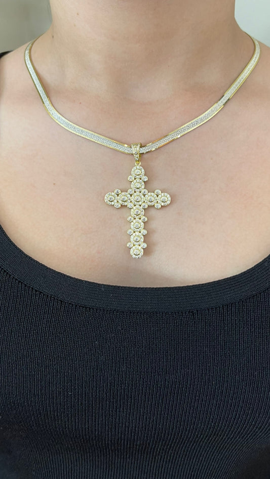 MALIBU CROSS NECKLACE