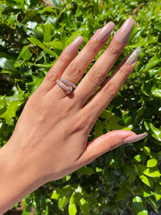 ROSE GOLD CLAVO RING