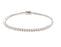 SILVER TENNIS ICE ANKLET