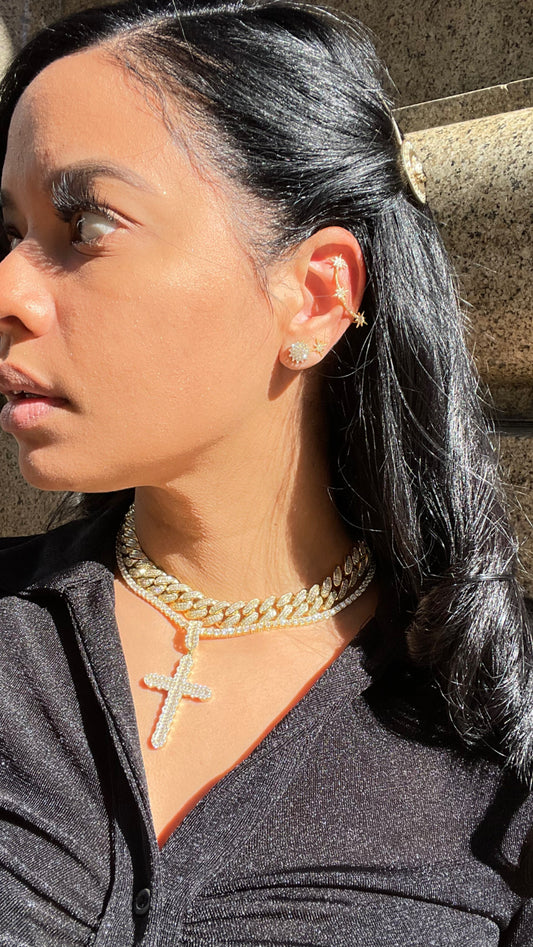 CUBAN CHOKER LINK NECKLACE